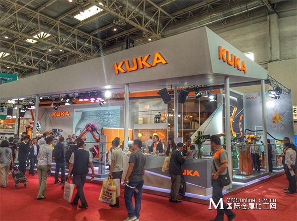 机器人焊将KUKA亮相第21届北京埃森焊接与