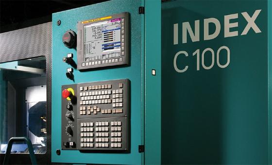 带有FANUC史上最强的 FANUC-31i 数控系统的INDEX C100自动化车削中心