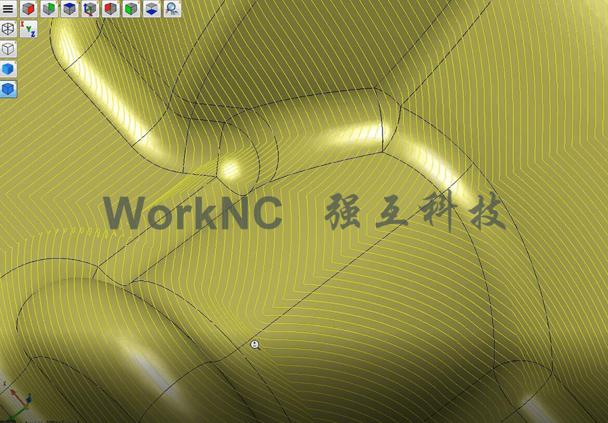 WorkNC软件; 圆弧刀路编程技巧;cam软件编程;上海强互