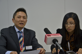 萨瓦尼尼 2014上海工博会现场专访 肖卫星 董事总经理