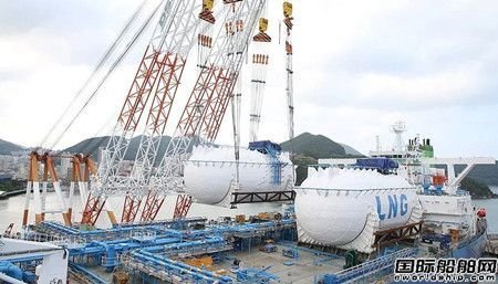 全球首次！大宇造船在超大型箱船搭载高锰钢LNG燃料罐