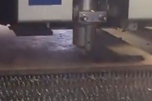 通快CO2激光切割机•20mm国产碳钢板(锈)高质量切割
