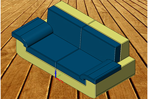 【实例教程】中望3D自顶向下设计沙发造型