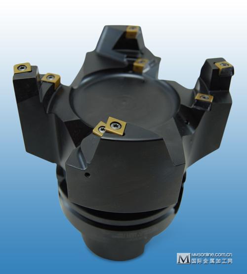 用于加工v型带的插铣刀,夹持铣刀片htp lnht 1006.