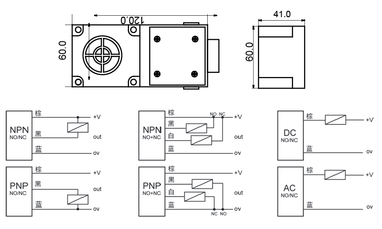 qs60倒顺开关接线图