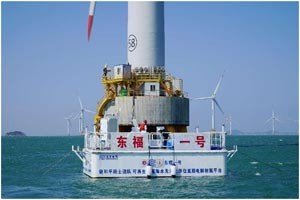 全球首个海上风电无淡化海水直接电解制氢在福建海试成功