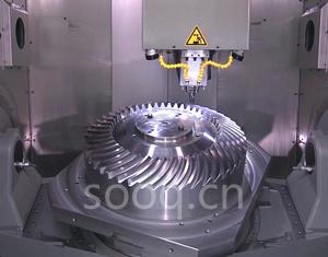 哈默设备上五轴五联动加工齿轮