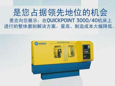 QUICKPOINT 3000/40 S – 泵小齿轮磨削