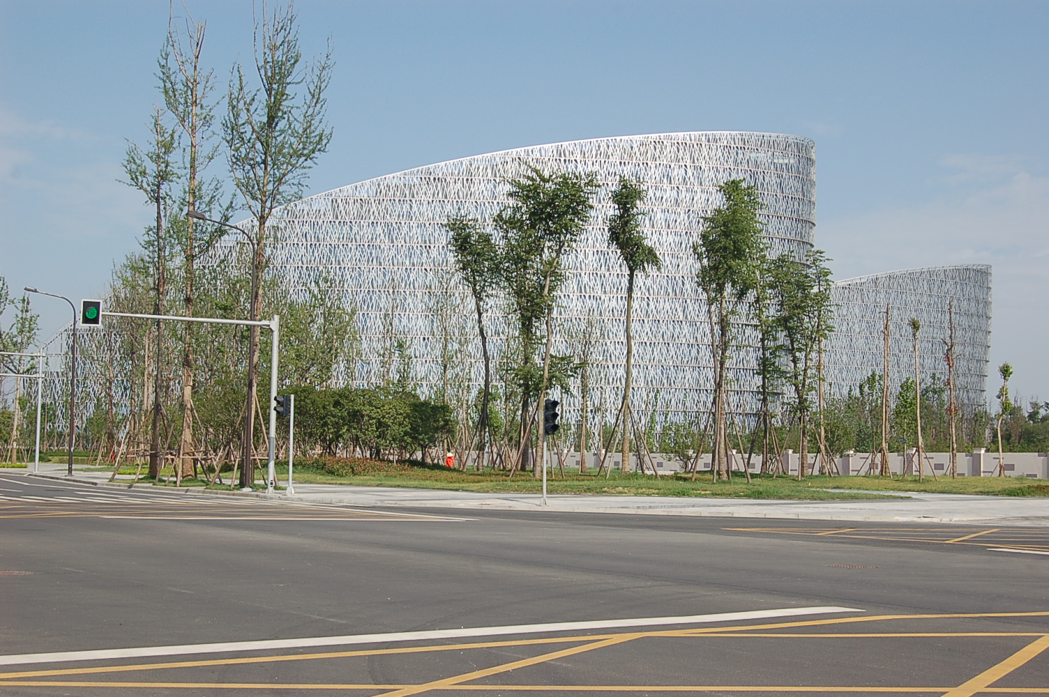 成都市新政府办公大楼,共五座